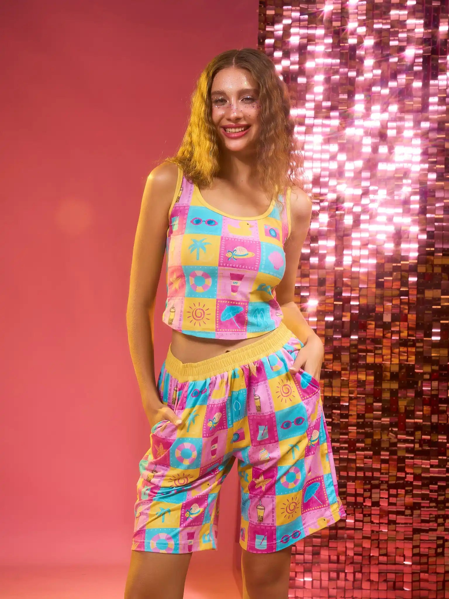 Ocean Pop Cozy Short