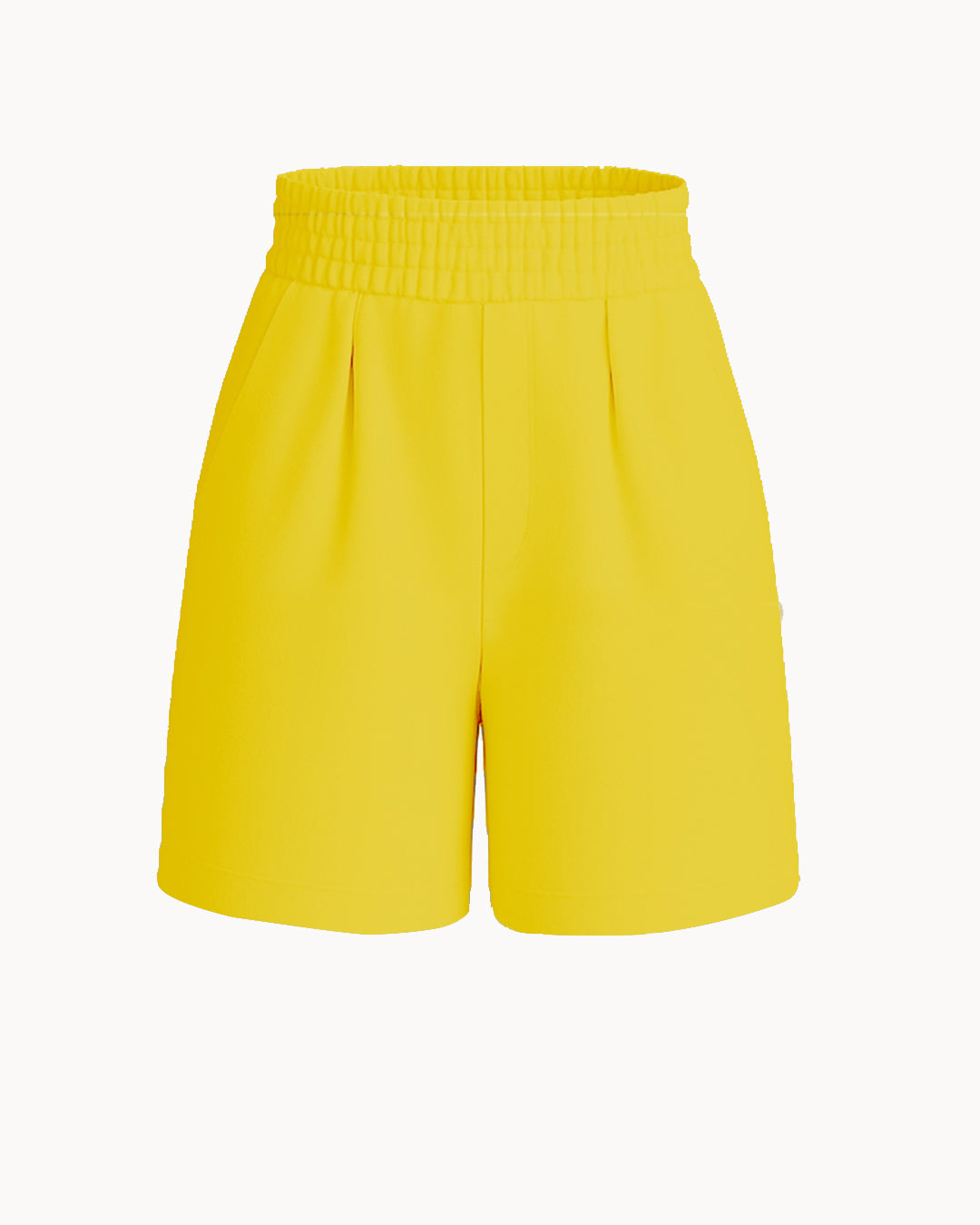 Yellow Cozy Short